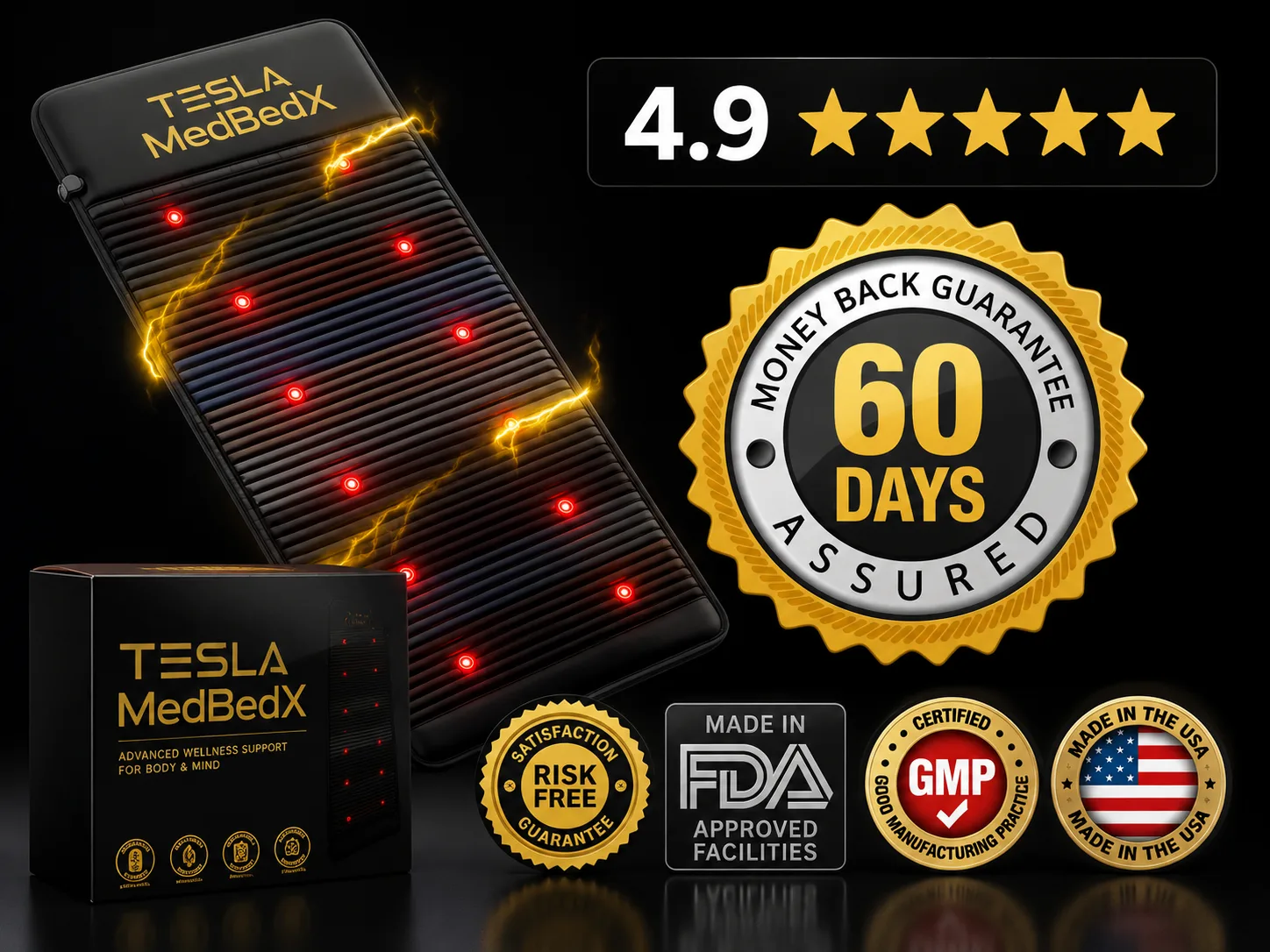 Tesla MedBedX Advanced Wellness Support